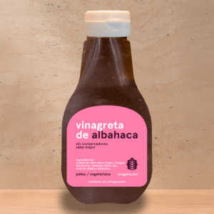 Vinagreta de albahaca